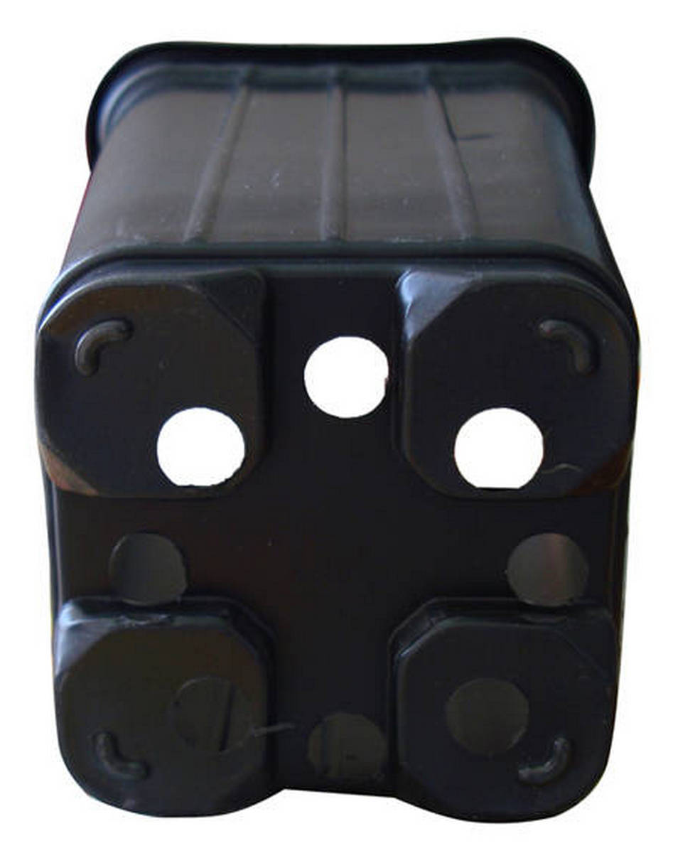 Горшок КБ9МР, 0,8 л, 9*9*14, форм. черный