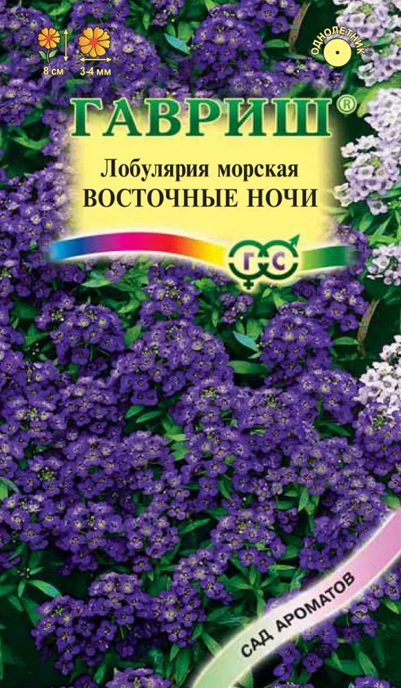 Лобулярия Восточные ночи, 0,05 г. Сад ароматов.