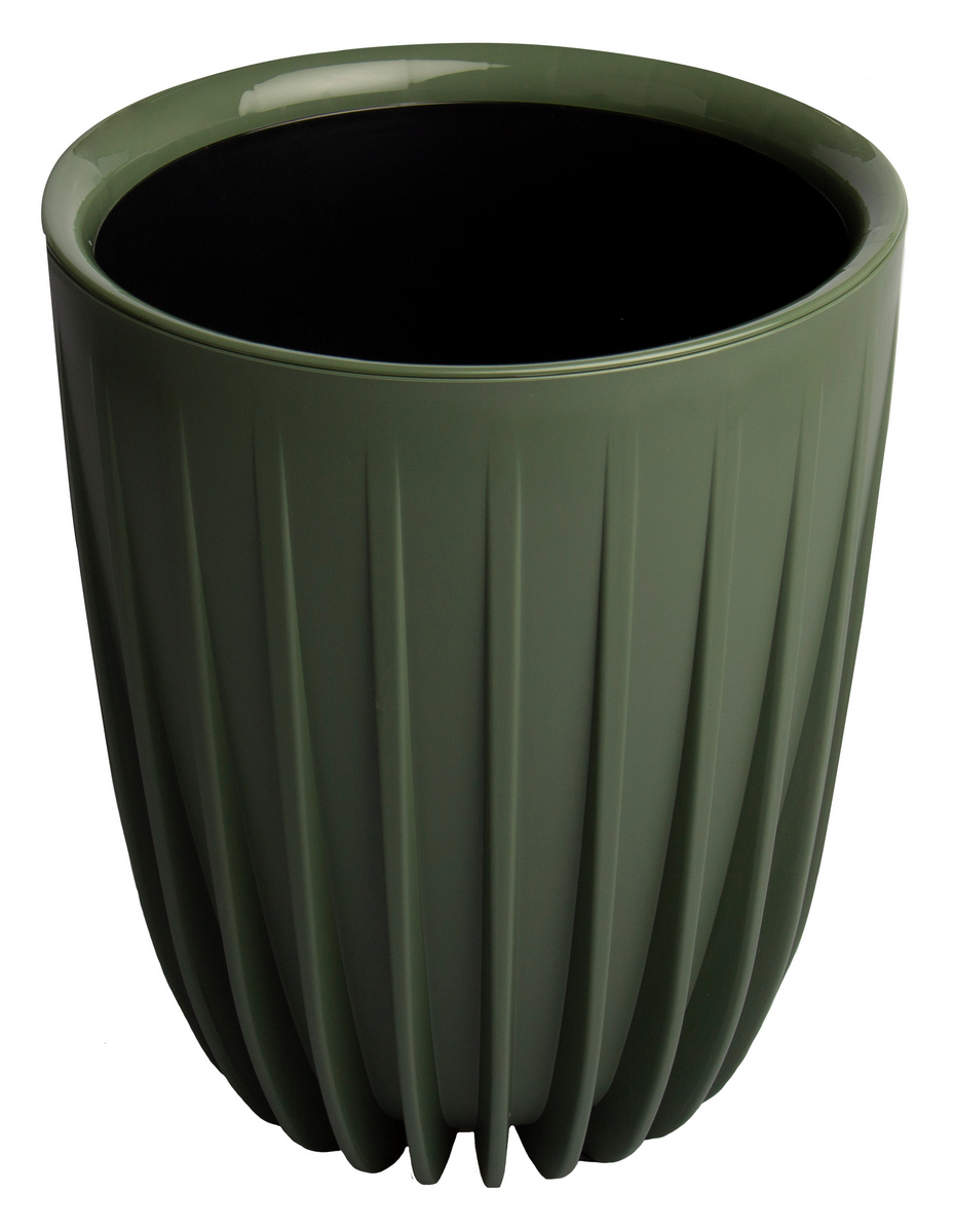 Горшок Сигма со вставкой, 3,3 л, нефрит