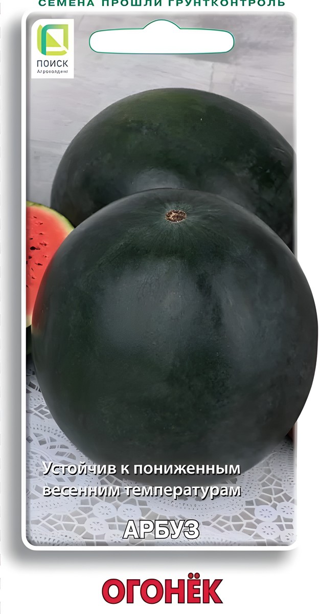 Арбуз Огонек, 15 шт.