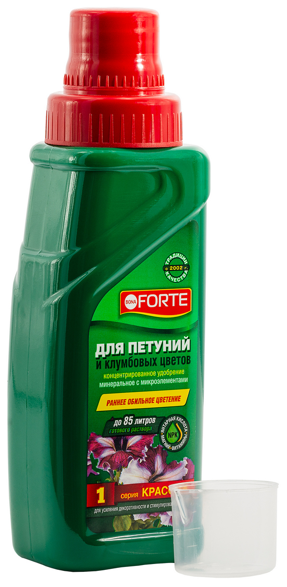 Bona Forte ЖКУ для петуний и балконных цветов №1 Красота, 285 мл