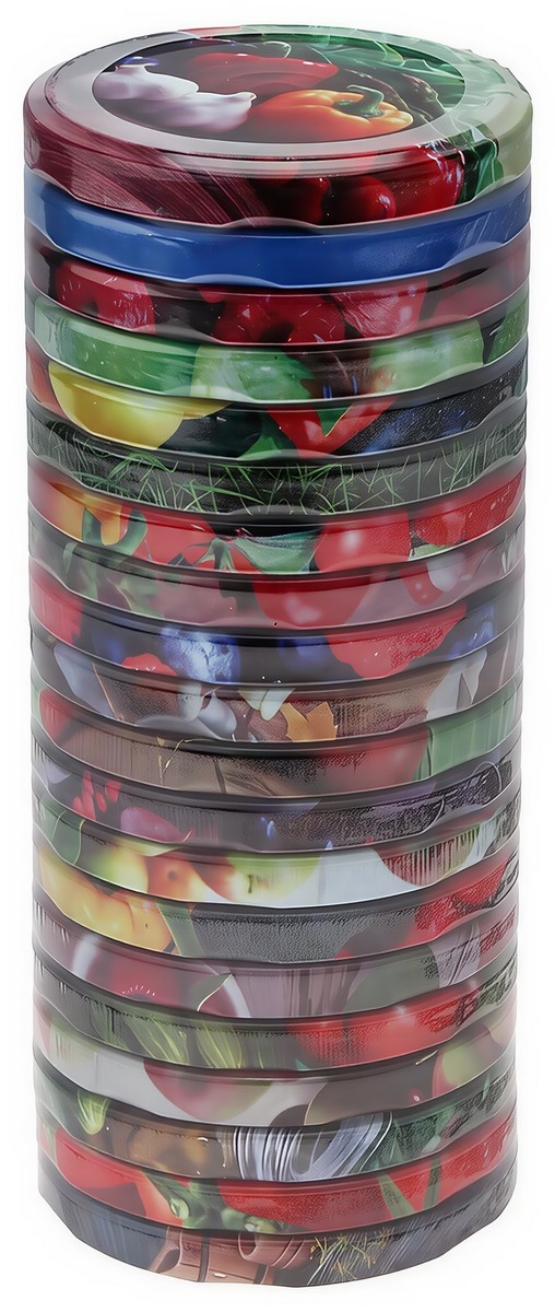 Крышки винтовые Твист-офф "Сибметпак", d-58 мм, упаковка