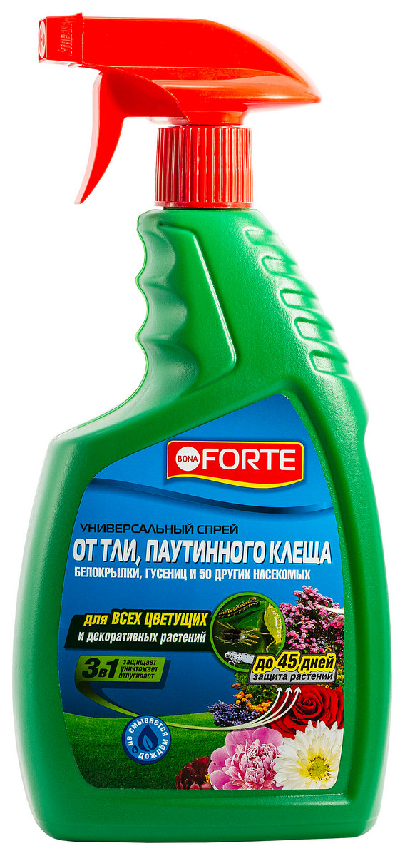 Bona Forte Универсальный спрей от тли, паутинного клеща, 750 мл