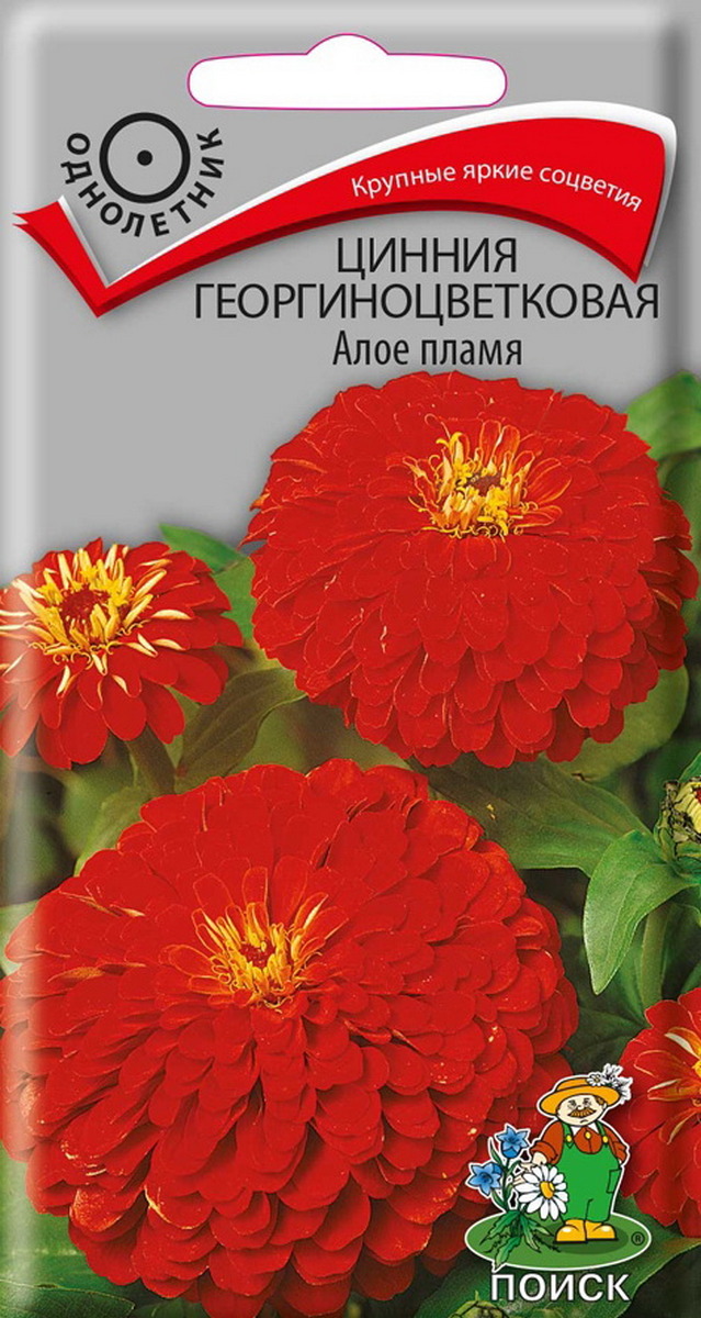 Цинния Алое пламя, 0,4 г