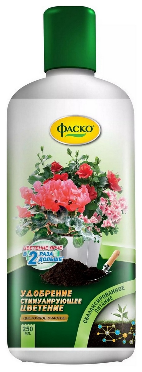 Удобрение Цветочное счастье стимулятор цветения, 250 мл Фаско 