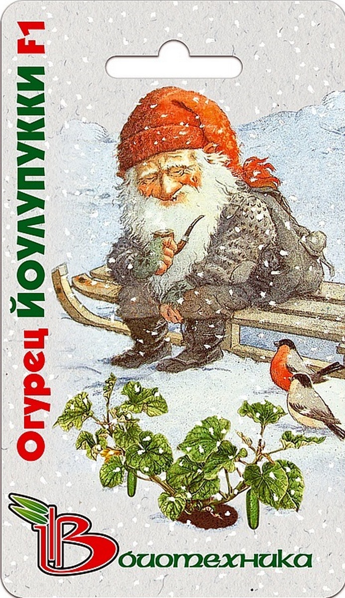 Огурец Йоулупукки F1, 10 шт. Биотехника