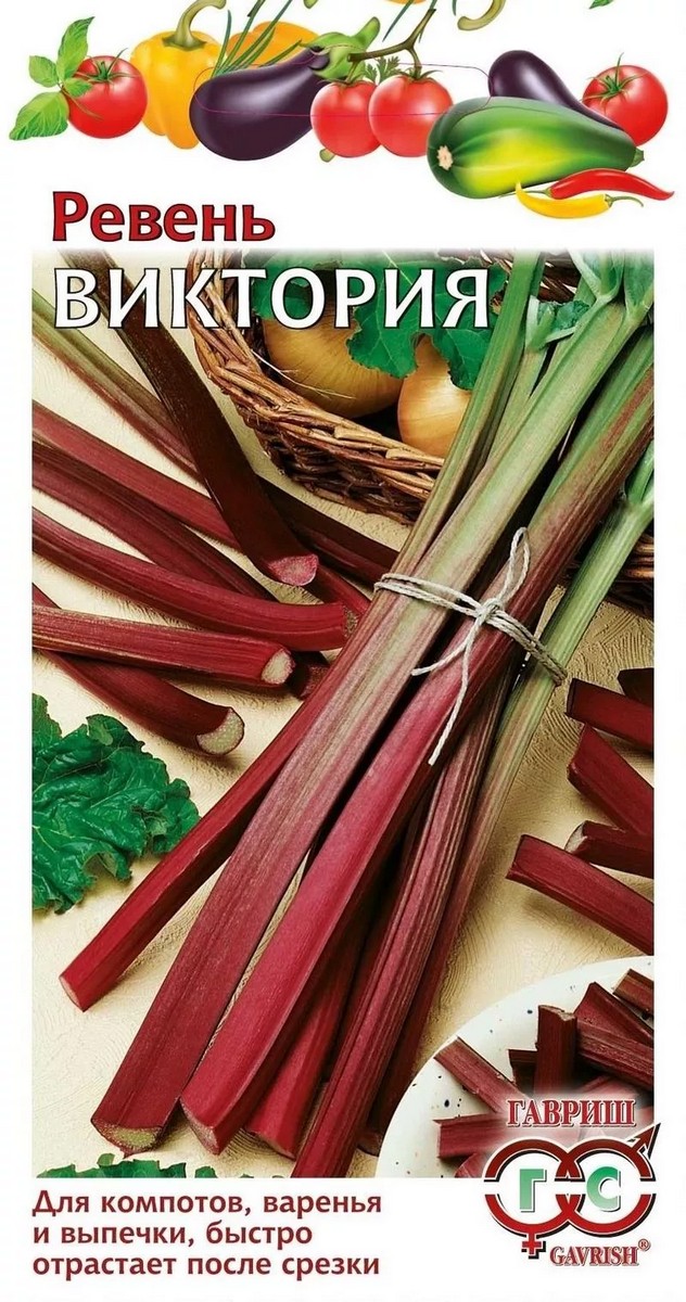 Ревень Виктория, 0,5 г. Гавриш.