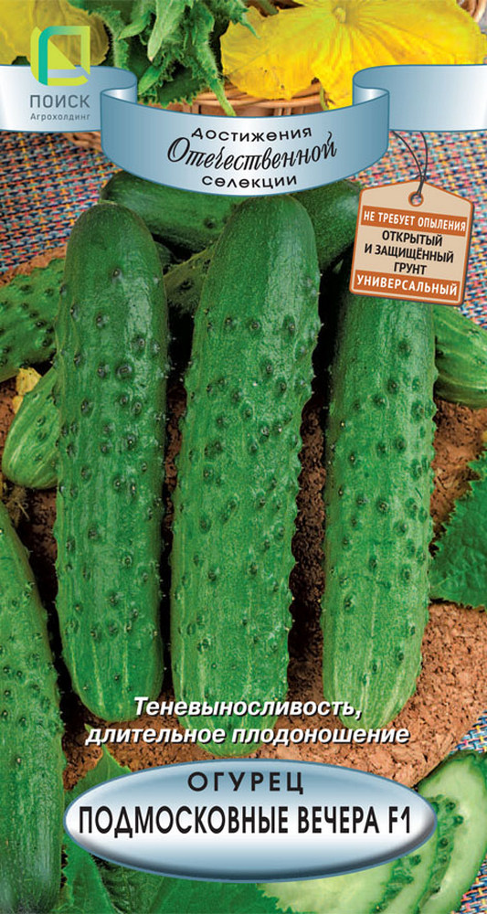 Огурец Подмосковные вечера F1, 12 шт. Достижения отечественной селекции.