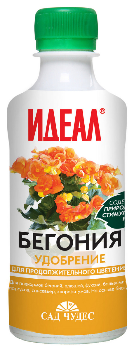 Удобрение Бегония органическое, Идеал, 250 мл