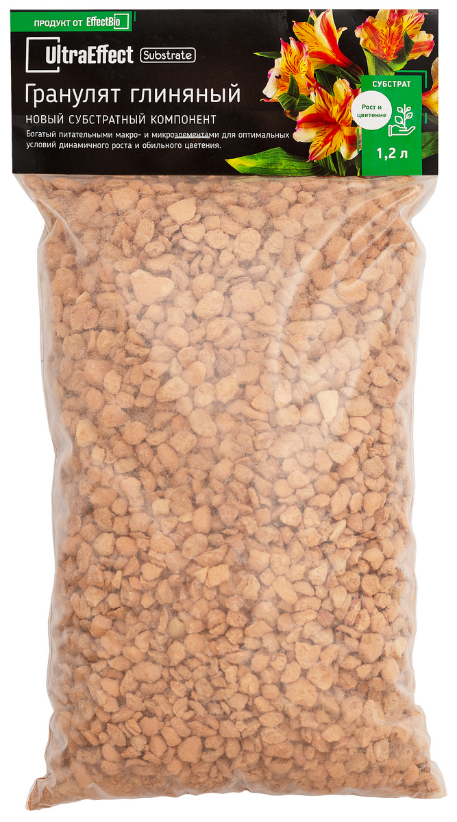 Гранулят глиняный, 1,2 л UltraEffect (УльтраЭффект)