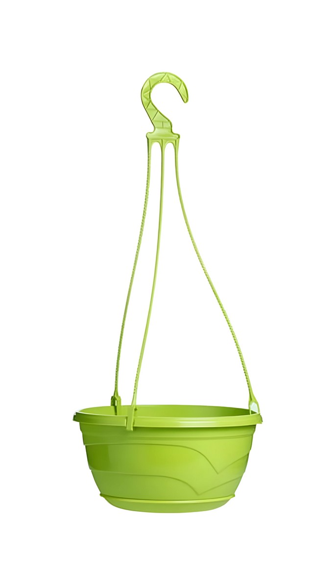 Кашпо подвесное Венеция, 4 л, фисташка