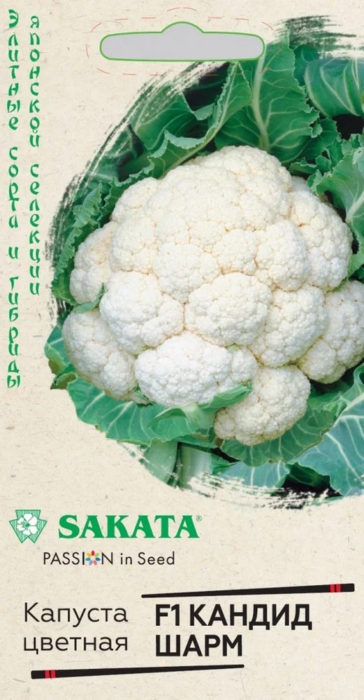 Капуста цветная Кандид шарм F1, 10 шт. Саката.