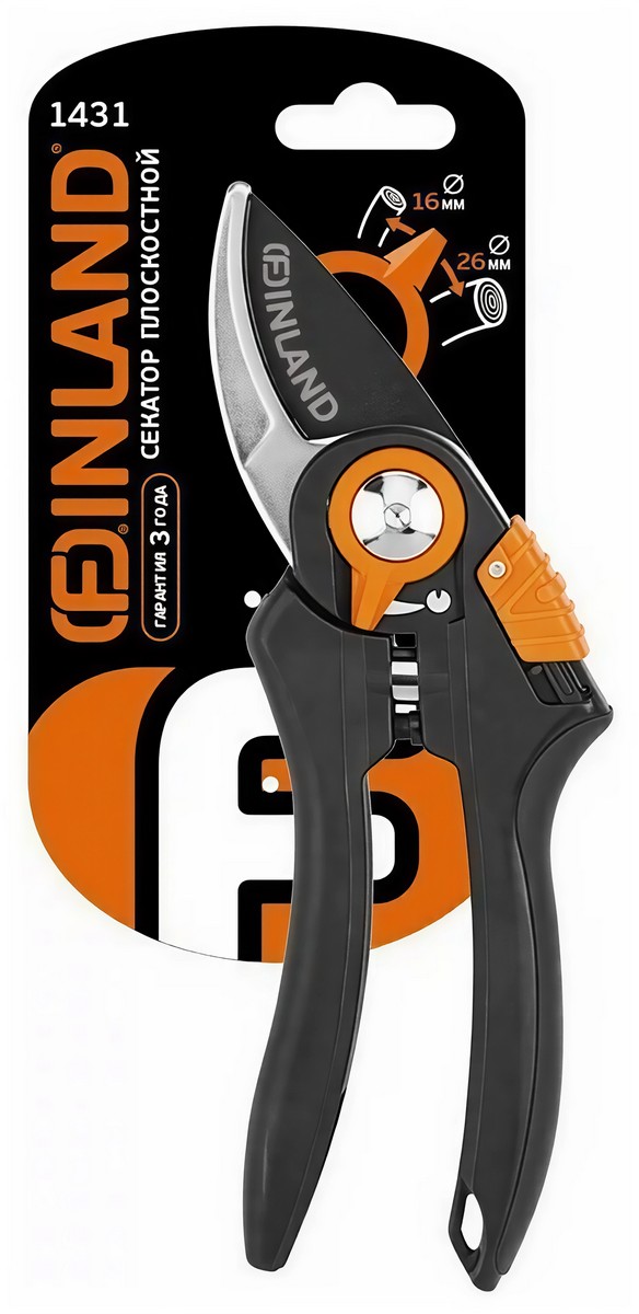 Секатор Finland плоскостной проессиональный, арт. 1431