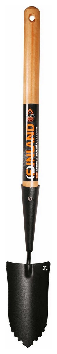 Совок Finland Kulta посадочный широкий, с зубьями, 85х620 мм, арт. 2370-ч