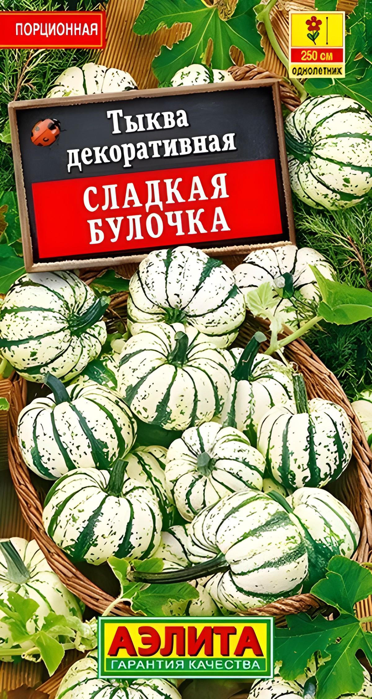 Тыква декоративная Сладкая булочка, 0,5 г