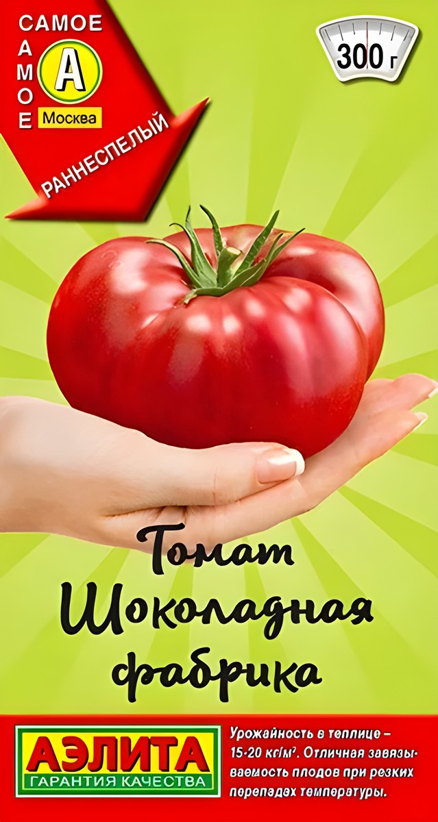 Томат Шоколадная фабрика, 20 шт.