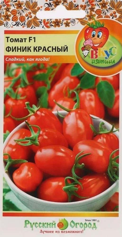 Томат Финик Красный F1, 15 шт. Русский огород