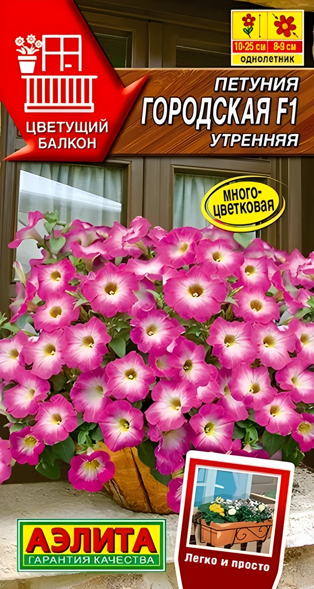 Петуния Городская F1, утренняя, 7 шт.