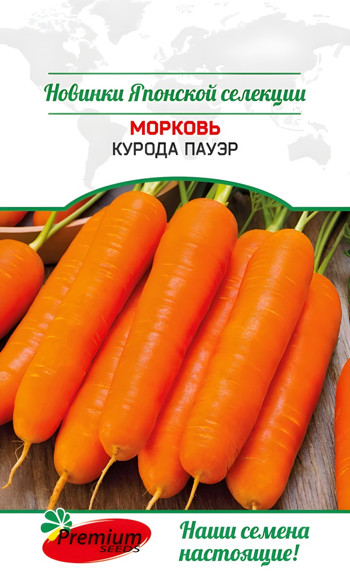 Морковь Курода пауэр, 0,5 г. Саката