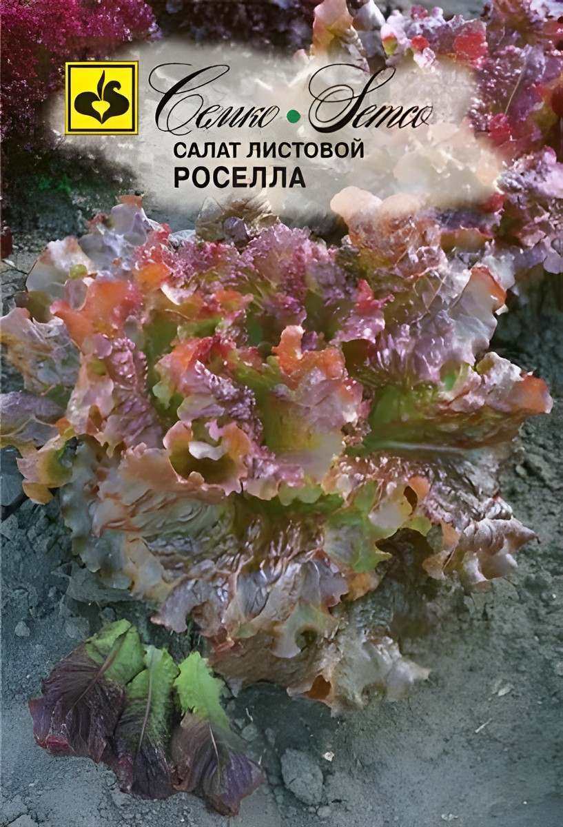 Салат листовой Роселла, 1 г. Семко
