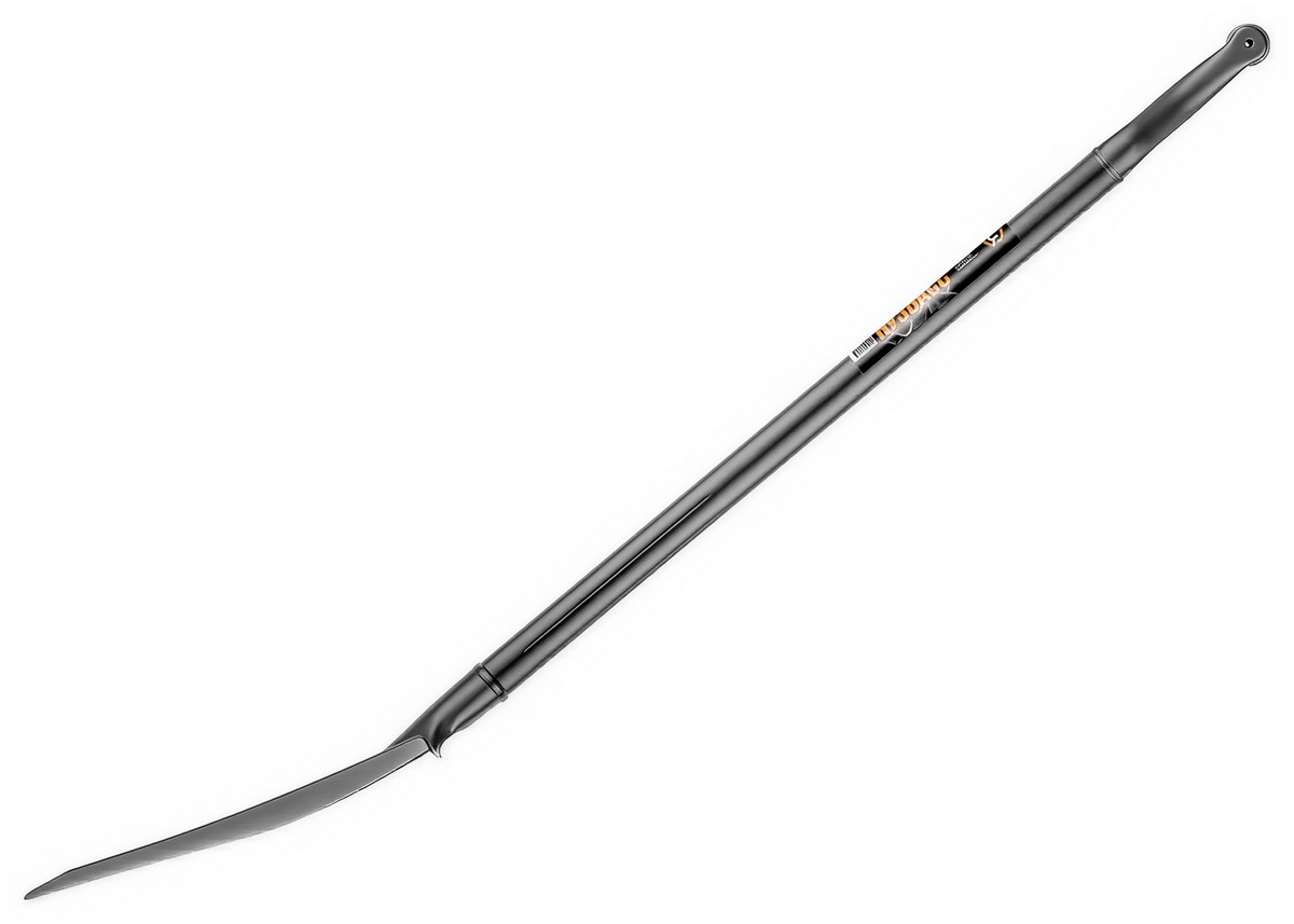 Лопата Кузбасс цельнометаллическая дренажная, 120 см, арт. 1546