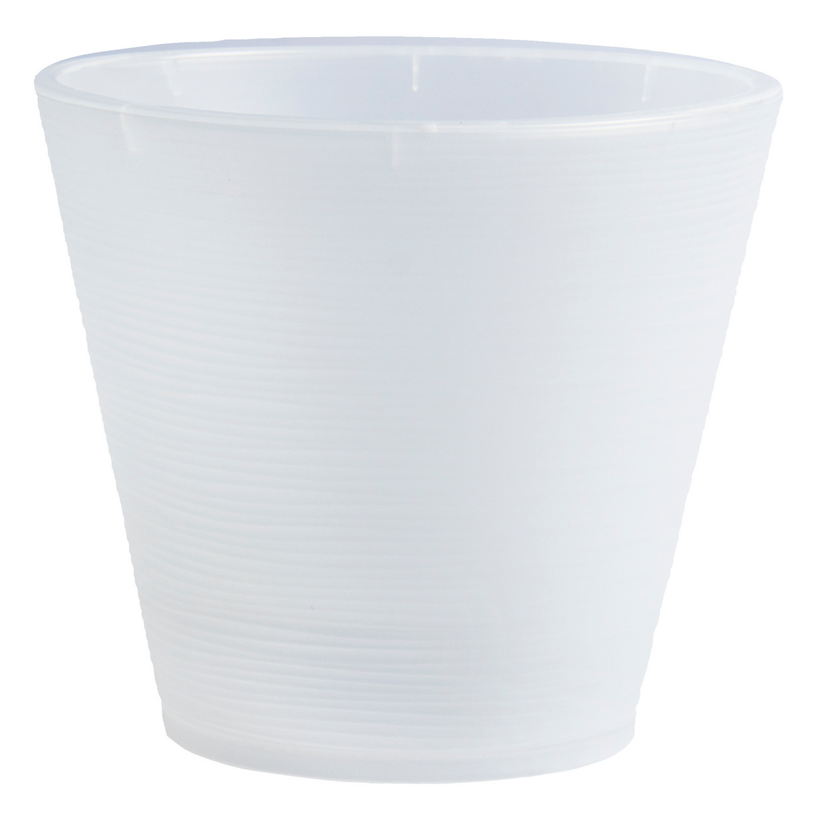 Горшок Конус с вкладышем, 1,3 л, прозрачный