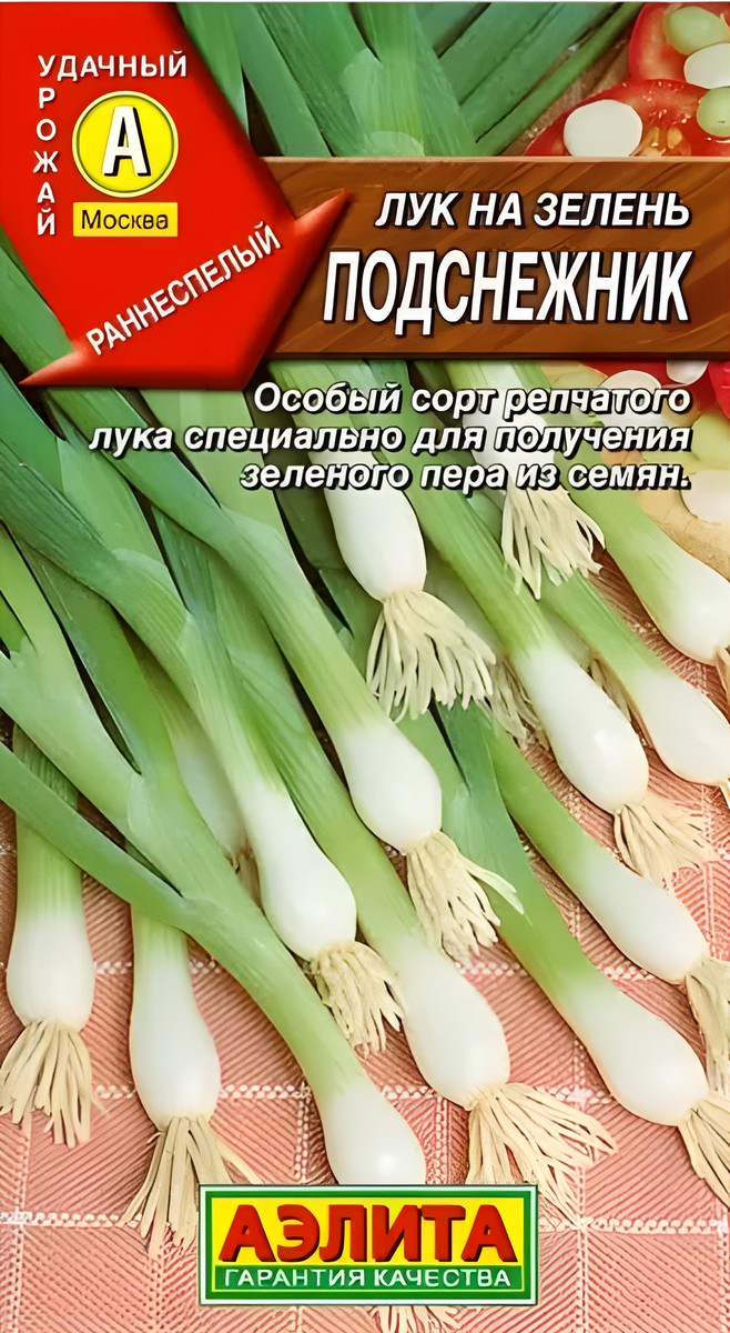 Лук на зелень Подснежник, 0,5 г