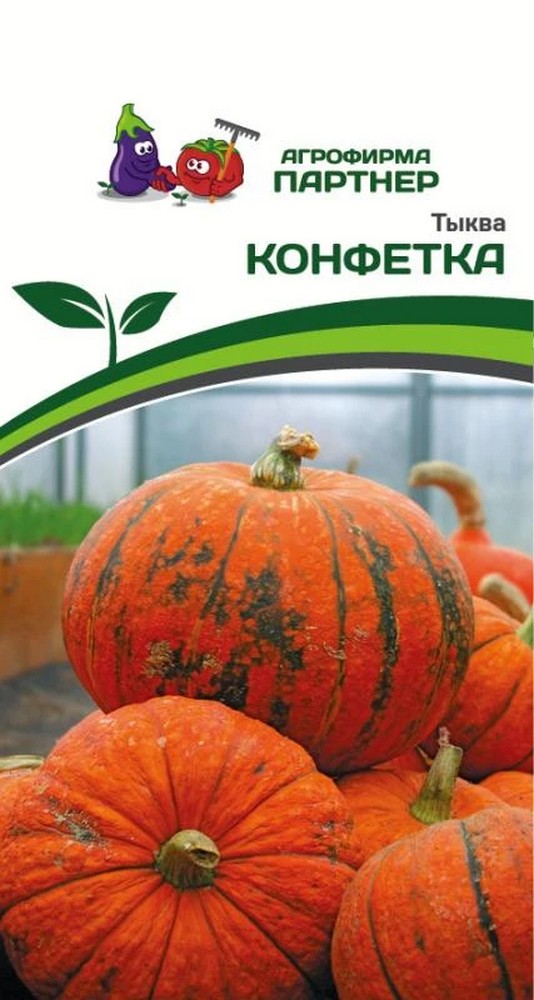 Тыква Конфетка, 5 шт. Агрофирма Партнер.