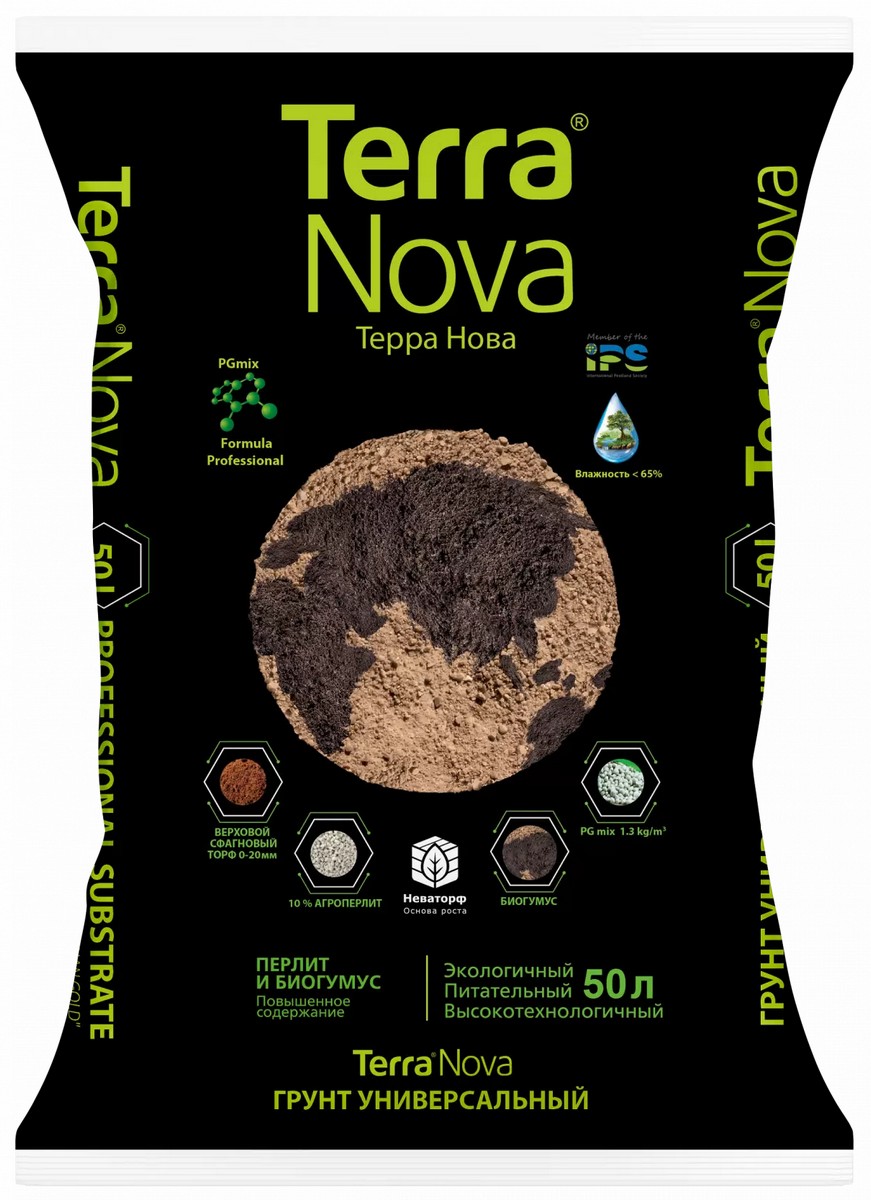 Грунт Terra Nova Новая земля, 50 л