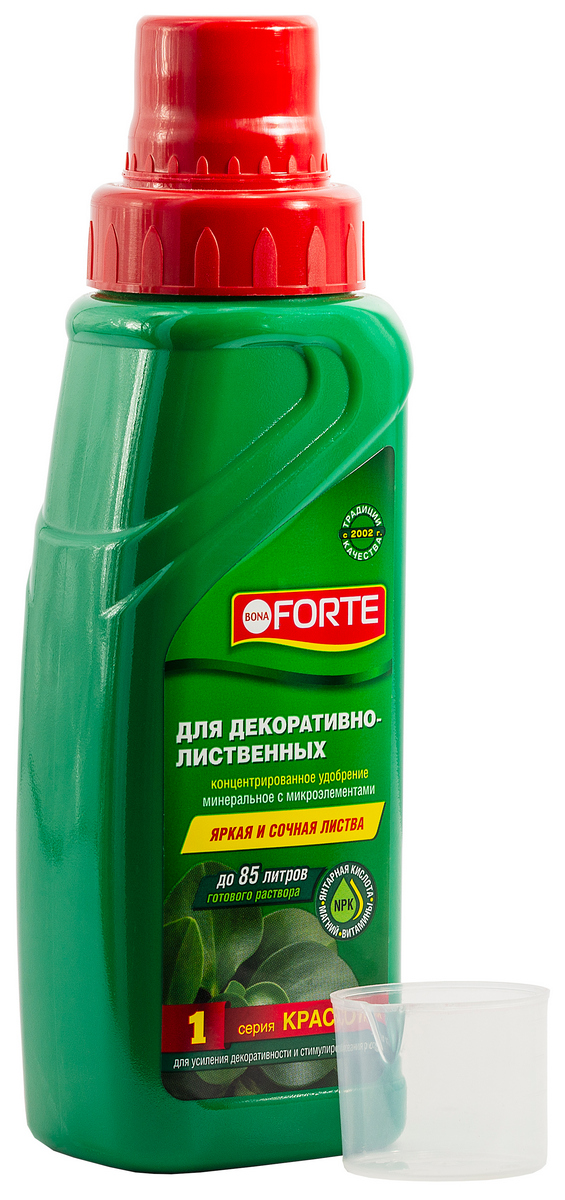 Bona Forte (Бона Форте) ЖКУ для декоративно-лиственных №1 Красота, 285 мл