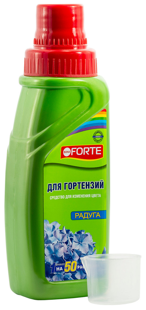 Bona Forte ЖКУ для изменения цвета гортензий Радуга, 285 мл