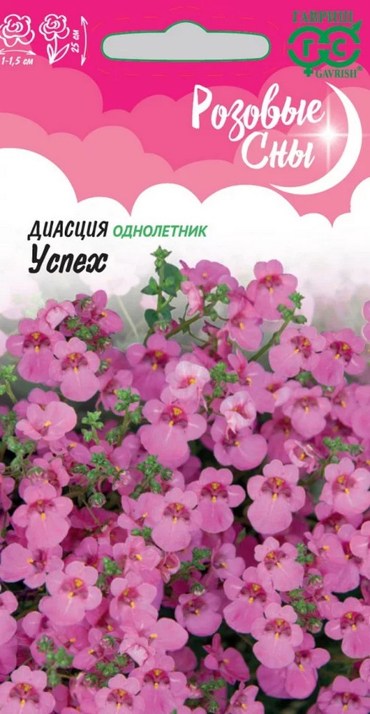 Диасция Успех, 0,01 г. Розовые сны.