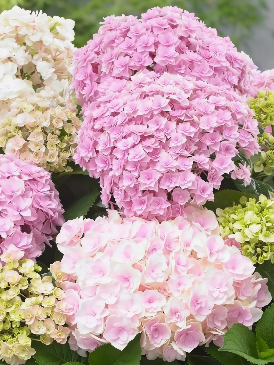 Гортензия крупнолистовая Доппио Нувола/ЦКорЛюкс