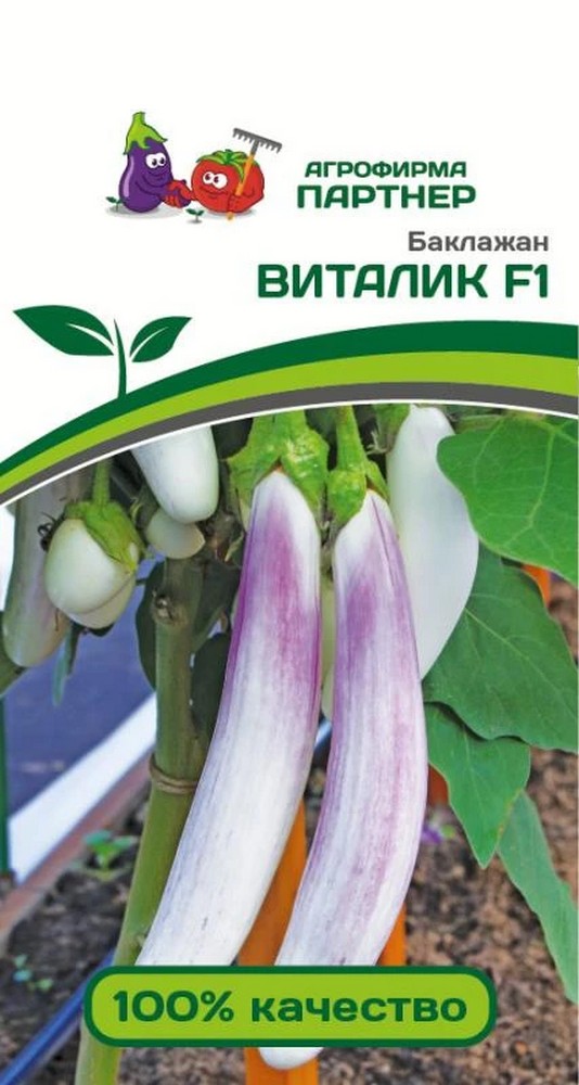 Баклажан Виталик F1, 10 шт. Агрофирма Партнер.