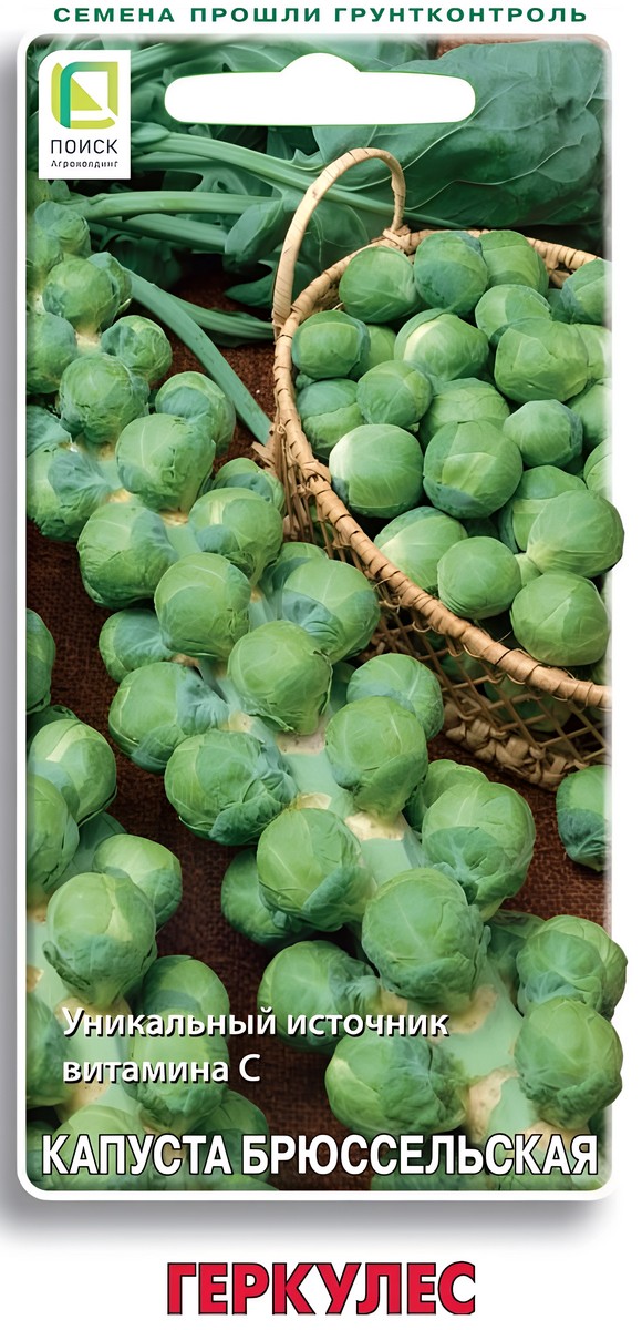 Капуста брюссельская Геркулес, 0,5 г. Поиск.