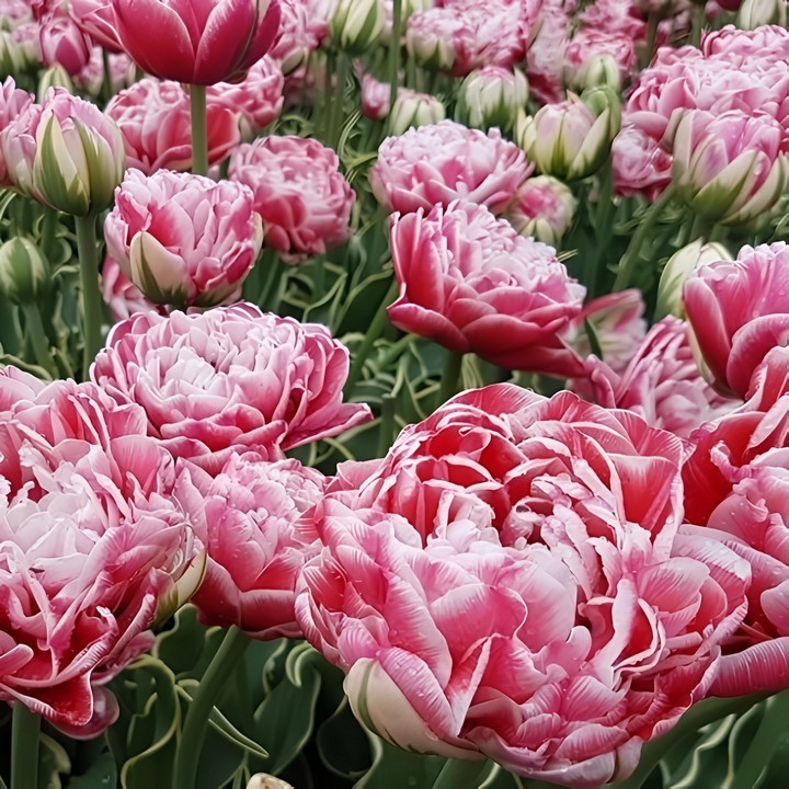 Тюльпан махровый поздний Даззлинг Сенсейшн, 11/+, 1 шт.