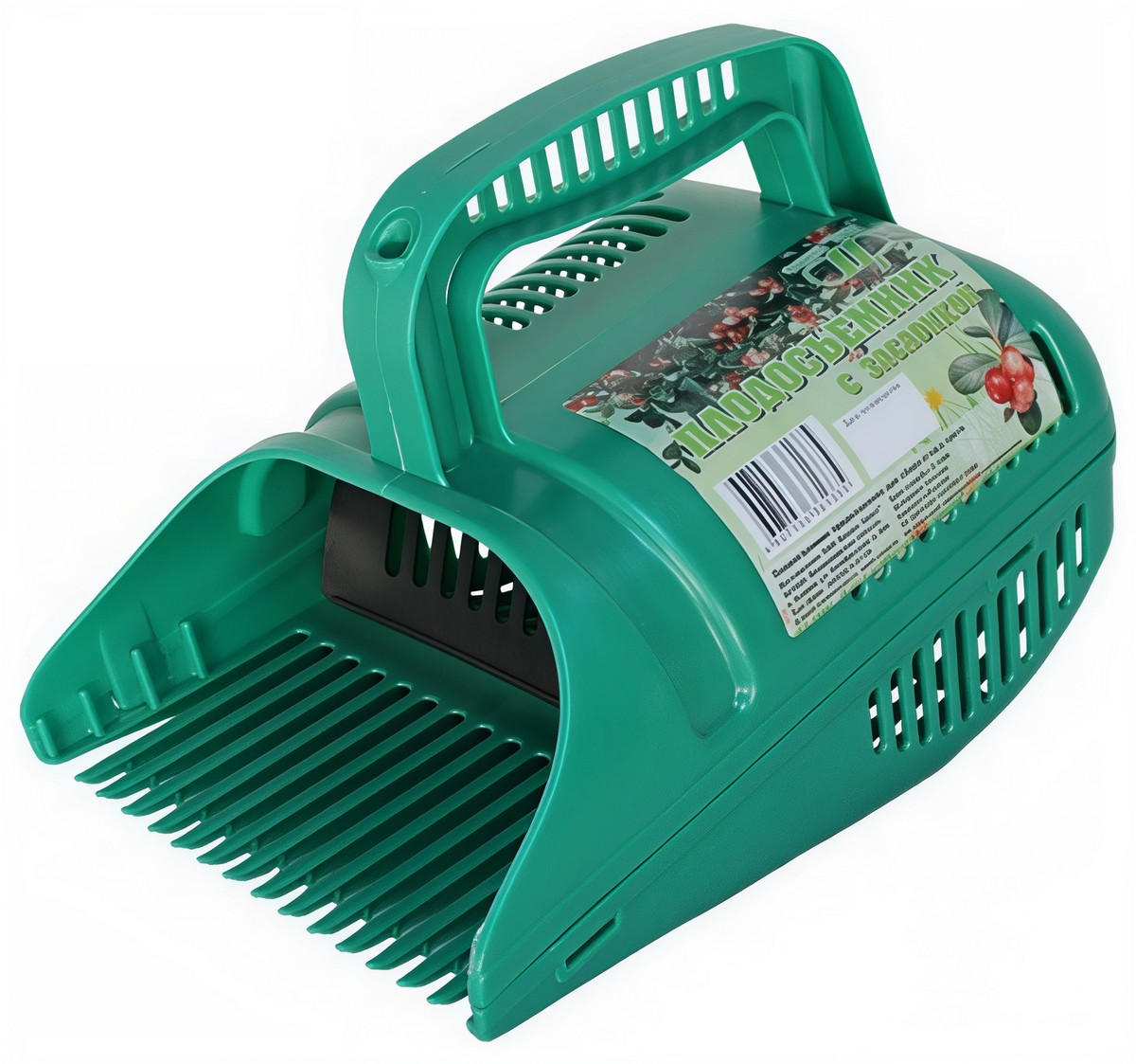 Плодосъемник с заслонкой