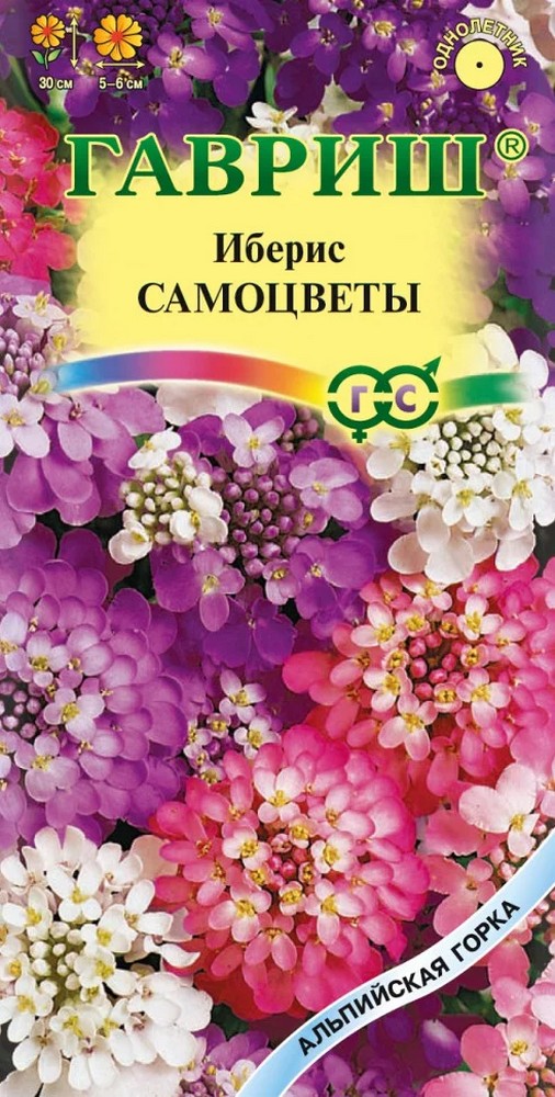 Иберис Самоцветы, 0,1 г. Альпийская горка.