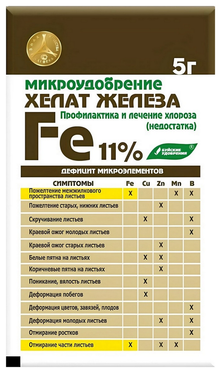 Хелат железа, 5 г