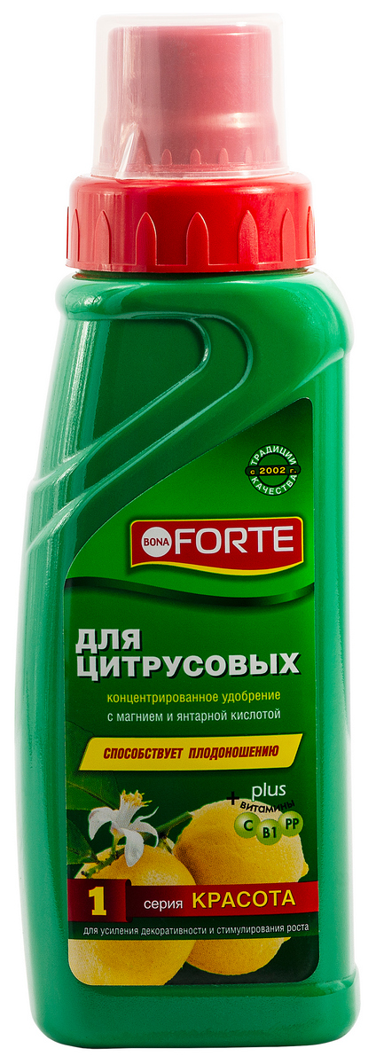 Bona Forte ЖКУ для цитрусовых №1 Красота, 285 мл