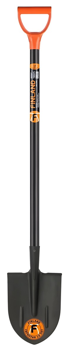 Лопата Finland (Финляндия) штыковая остроконечная, арт. 1464-Ч