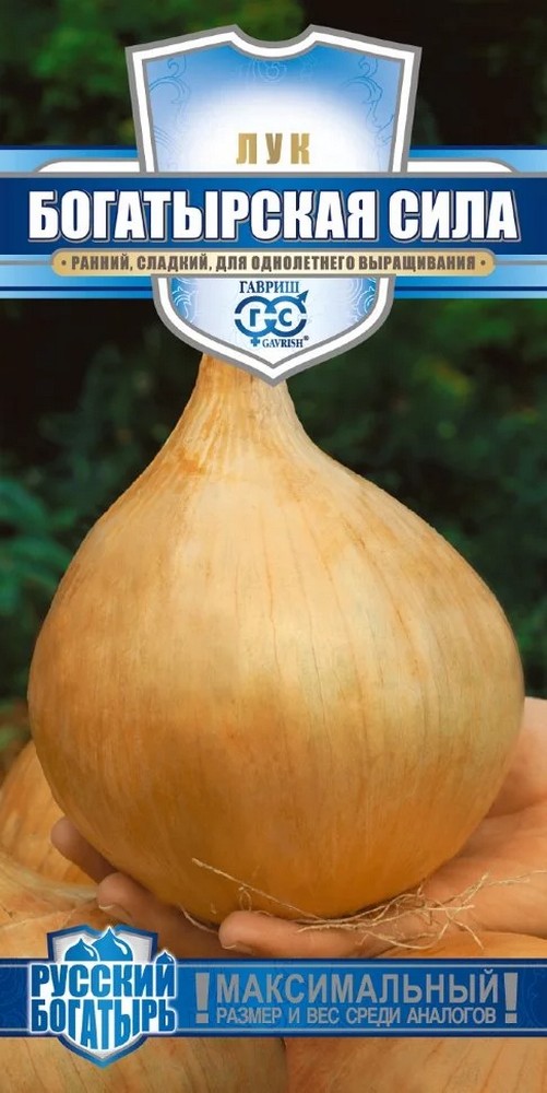 Лук репчатый Богатырская сила, 0,5 г. Русский богатырь.