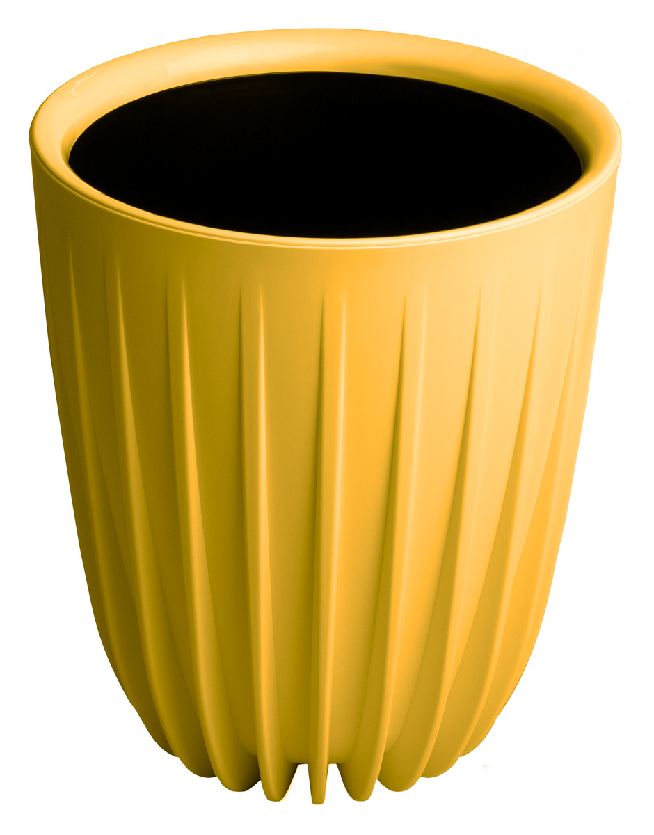 Горшок Сигма со вставкой, 3,3 л, медовый