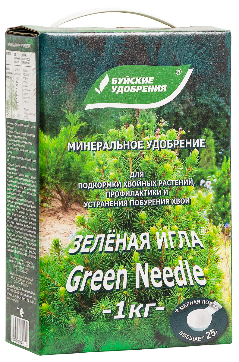 Зеленая игла от побурения хвои, 1 кг