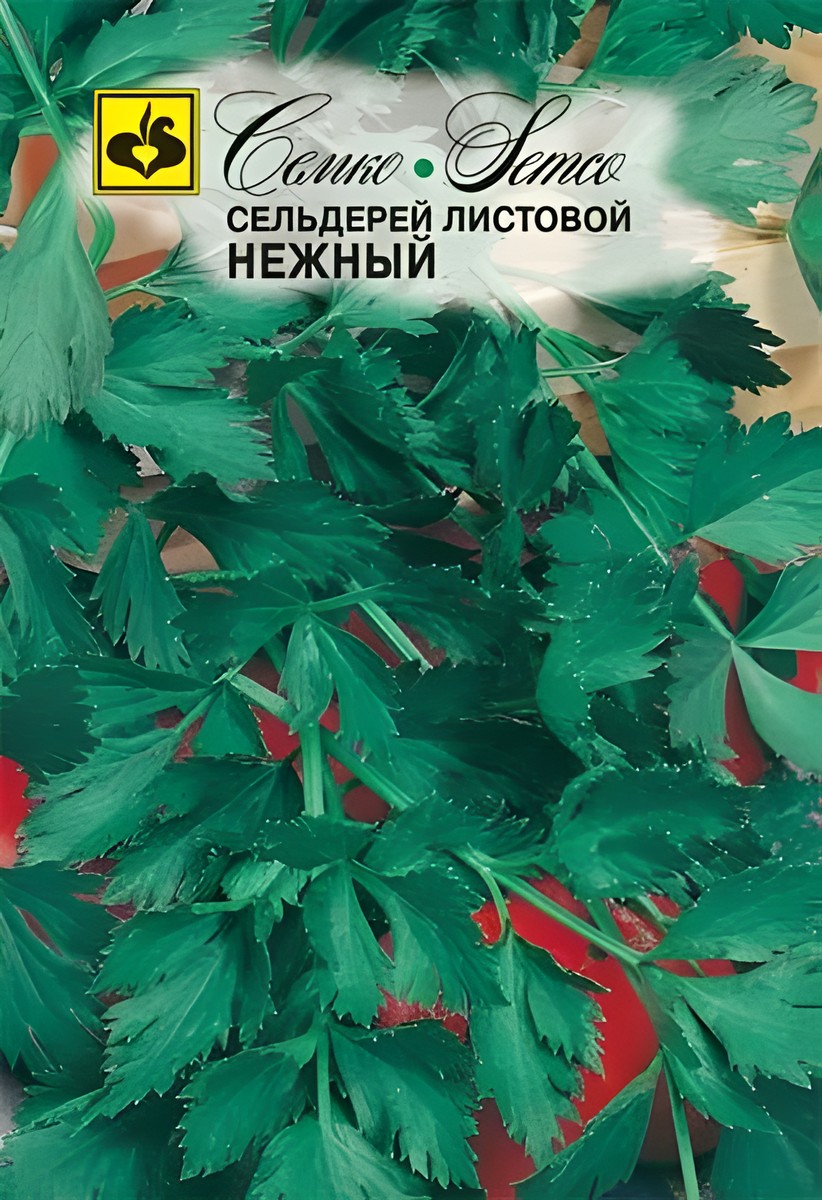 Сельдерей листовой нежный, 0,3 г. Семко.