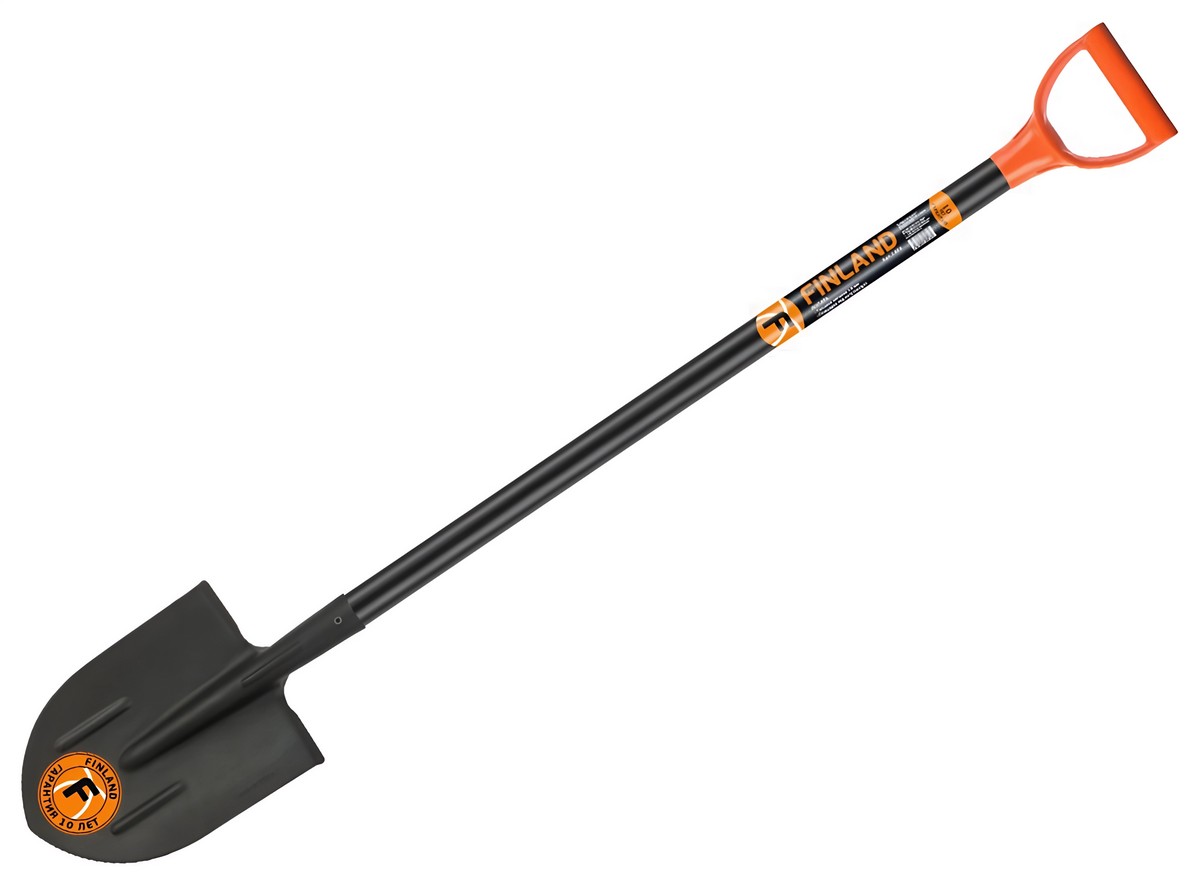 Лопата Finland штыковая остроконечная, арт. 1464-Ч