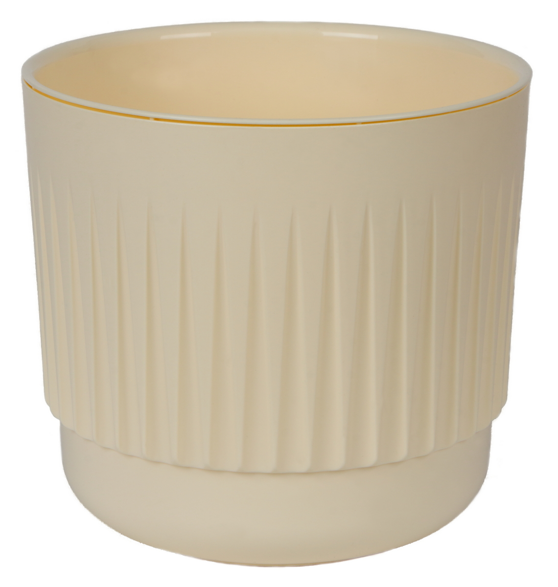 Горшок Бета с вкладышем, 1,4 л, ванильный