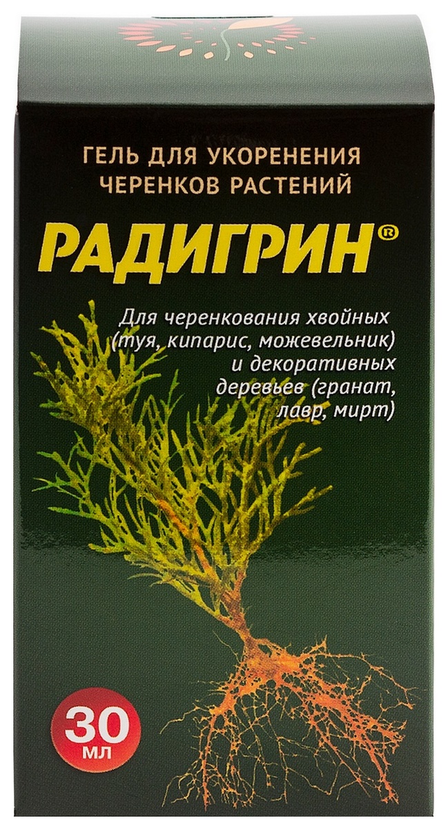 Радигрин для хвойных культур, зеленый, 30 мл