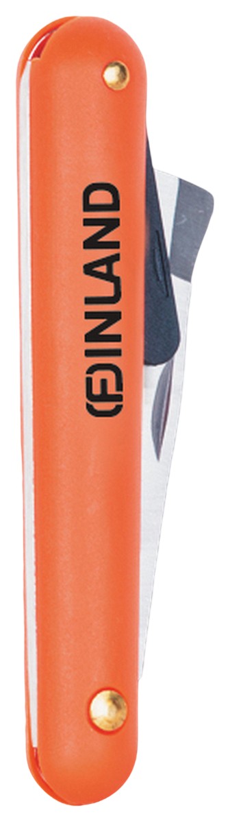 Нож Finland прививочный с язычком для отгиба коры, арт. 1454