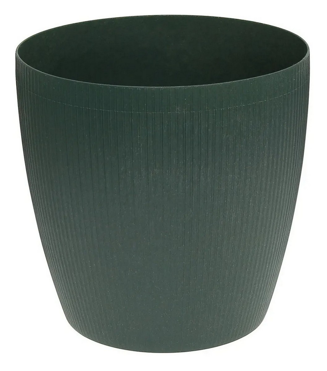 Горшок Магнолия Эко со вставкой, 3 л, малахит